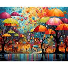 16x20 Inch Adult Digital Oil Painting Kit - Canvas, Acrylic Paint Set With Brushes, Perfect For Home Decor And Gifts For Birthday, Father's Day, Christmas, Mother's Day - Multicolor - View 18