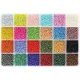 24 Colors Lot 1 Silver Lined