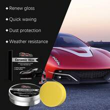 Car Care Wax - Brightens Paint, Anti-Pollution, Anti-Oxidation, Easy-To-Use, Polishing, Maintenance, Scratch Repair - Multicolor - View 10