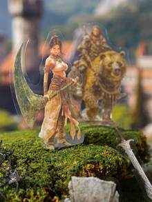 15 张 PET 高品质复古宠物日记装饰贴纸，奇幻职业系列，适用于礼物、办公室、家居、标记、标签、教室、娱乐玩具、学生日记创意复古备忘录装饰贴纸，适用于学校用品，返校 - 彩色 - 查看 2