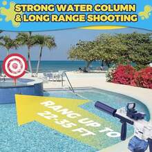 雙色雙噴出水設計電動噴水玩具 多款水壺可選 戶外清涼互動裝置 - 粉色 - 查看 4