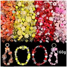 3-8 色亚克力珠子，可用于制作手链，花朵蝴蝶结小熊软糖造型美观手链饰物，可爱珠子可用于制作珠宝首饰 DIY 项链钥匙扣手机饰物 - 多規格(不含成品) - 查看 20