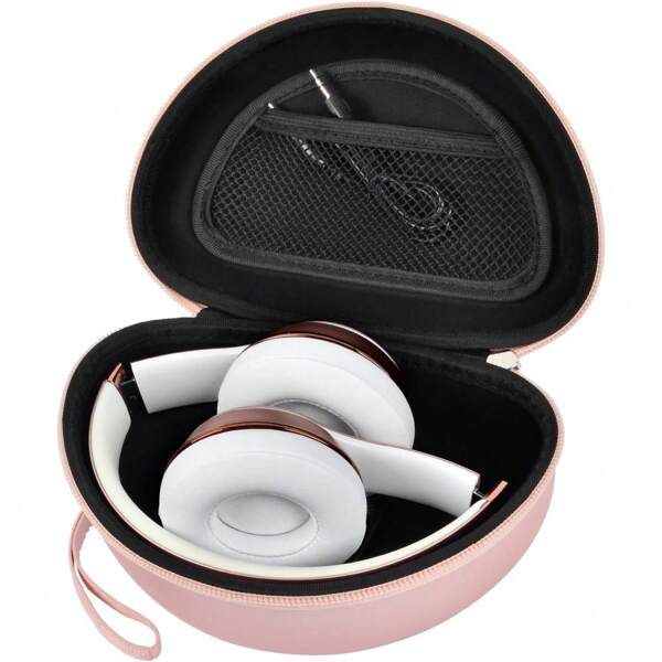 ALKOO Travel Hard Carrying Case Compatible With B**T* Solo 4/ Studio Pro/ Solo3/ Studio3/ Solo2/ Solo Pro Bluetooth On-Ear Headphones (Box Only)