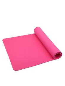 Colchoneta de yoga EVA engrosada de 173 * 61 * 0,8 cm, colchoneta de yoga específica para mujeres, esterilla antideslizante para ejercicio, fitness, saltar la cuerda, aislamiento acústico y amortiguación de golpes, esterilla para uso en el hogar, colchoneta para práctica de danza. 9El color es solo para referencia, el color enviado después de la compra será aleatorio. Por favor, tenga en cuenta esto antes de comprar.) - Rojo - Ver 2