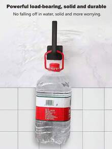 1/2/3个装L型免钻粘钩厨房浴室收纳粘钩免钻不留痕自粘式壁挂厨房阳台浴室宿舍收纳牢固不伤墙面实用挂钩 - 黑色 - 查看 6