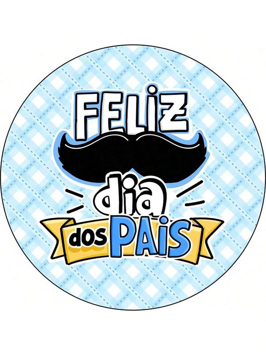 Round Party Panel With Elastic 1.50m Father's Day - PAI056 - View 1
