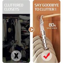 Faltbarer Reise-Kleiderbügel für kompakte Garderobe-Organisation in Hotels, Büros und Zuhause - Multifunktionaler Reise-Kleiderständer mit leichtem, stabilem Rahmen, platzsparender Aufhänge-Organizer für reisefreundige Outfits, Wäscheraum-Utility, ideal für Übernachtungen, Geschäftsreisen, Wochenendtrips, tägliche Reisen, Urlaubspackung, einfacher Aufbau und Ordnungsverbesserung im Kleiderschrank täglich - Verschiedenfarbig - Übersicht 3