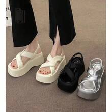 Men Sport Sandals - Plateado - Ver 4