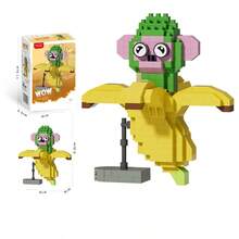 Tungtungtung Sahur, Bombardiro Crocodile, Tralalero Tralala, Lilililalila, Brr Brr Patapim, Shimpanzinni Bananini, Bombombini Guzini, Italian Brain Rot, Italian Brain Rot, Abstract Building Blocks, Building Block Figurines, Animal Building Blocks, Birthday Gifts, Collectible Figurines - Multicolor - View 8