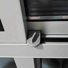 1 防盗锁 可调节推拉窗门防盗锁楔块 可调节推拉窗门防盗锁塞 推拉门固定夹 推拉门锁 防开启玻璃衣柜推拉门 推拉门轨道锁 限位器