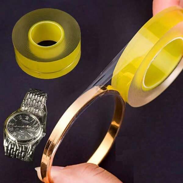 New Anti-Oxidation Jewelry Protection Film, Transparent Protector For Silver, Gold Bracelets, Necklaces, Watches, 3cm*500cm Static Protective Film