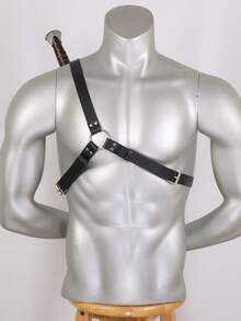 1 件 PU 皮革刀套中世纪骑士剑青蛙角色扮演服装道具刺客服装角色扮演万圣节实景角色扮演 - A - 查看 8