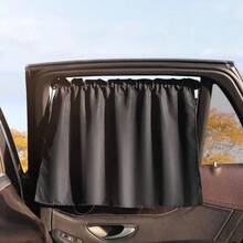 Suction Cup Curtain In The Car Window Sunshade Cover Cartoon Universal Side Window Sunshade UV