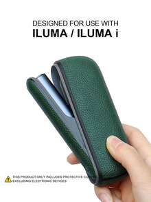 Projetado Para Iqos Iluma Capa De Proteção Contra Quedas Adequada Para Iqos Iluma I Capa Protetora Para Decoração, Acessórios De Moda, Presente De Pu, Totalmente Protegida, Absorvente De Choque, Antiderrapante Presente, Totalmente Protegida, Absorvente De Choque, Antiderrapante