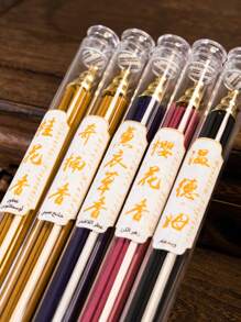 40 Scented Sticks + 1 Incense Burner Combo Set, Sandalwood Scented Sticks, Creative Series Incense Holder, Suitable For Home Aromatherapy, Yoga, And Meditation, Living Room, Bedroom, And Study Decoration Aromatherapy Gifts, Birthday Gifts, Graduation Gifts, Multiple Scents Available, Sandalwood, Ambergris, Camellia, Osmanthus, Wyndham, And Jasmine.