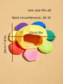 1 猫咪宠物用品卡通小猫可爱宠物帽子头饰迷你头饰向日葵造型可爱日常派对用品适合宠物生日派对猫咪头饰可爱向日葵。 - 彩色 - 查看 8