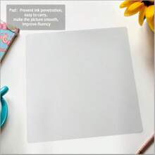 [Hand-Painted Essential] Healing Art Painting & Coloring Book, Beginner Tracing For Stress Relief, Simple & Oversized Relaxing Design With Cute Characters, Thick & Non-Transparent, Safe & , Graduation & Back To School Gift, The Pattern Is Exquisite And The Lines Are Clear, Picture Book, Back To School, School Supplies (Please Order Painting Pad And Coloring Book Separately)