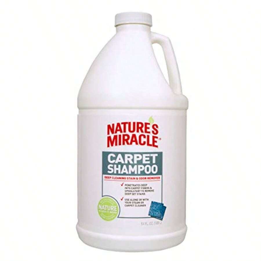 Natures Miracle Carpet Shampoo 64 Ounces DeepCleaning Stain And Odor RemoverRR8 - 64液體盎司(1包) - 查看 1
