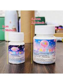 1 Bottle Of Christmas Party Bubble Solution Bubble Granules, Non Liquid, Concentrated Soap Granule Mixture Can Make 27 Ounces Of Bubble Solution, Used For Bubble Guns And Bubble Sticks, Suitable For Outdoor Parties, Halloween, Christmas Colored Bubble Solution - The Perfect Christmas Gift,Christmas Stocking Fillers,Christmas Decorations,Stocking Fillers - Multicolor - View 1