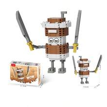 Tungtungtung Sahur, Bombardiro Crocodile, Tralalero Tralala, Lilililalila, Brr Brr Patapim, Shimpanzinni Bananini, Bombombini Guzini, Italian Brain Rot, Italian Brain Rot, Abstract Building Blocks, Building Block Figurines, Animal Building Blocks, Birthday Gifts, Collectible Figurines - Multicolor - View 20