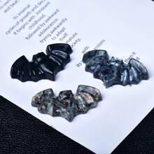 CUPIDCRYSTAL Exquisite Natural Crystal Carving Bat, Unique Design, Healing Crystal, Stones Containing Energy, Energy Healing Meditation Stone, Perfect For Home Decor & Gift Giving, For Pocket Decoration, For Halloween Gift, From The Brand