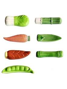 1 buc suport pentru bețișoare ceramice în formă de legume, suport pentru ustensile de bucătărie creative și la modă, diverse și drăguțe, practice, suport pentru bețișoare, nou