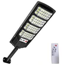 Đèn năng lượng mặt trời siêu mạnh 90000LM Đèn pha công suất cao 400W với đèn tường sân trong cảm ứng Đèn ngoài trời chống nước - màu đen - Xem 11