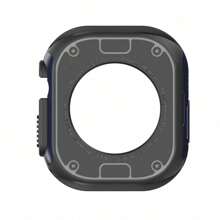 Robuste Hülle für Apple Watch 40 mm 41 mm 44 mm 45 mm 42 mm 46 mm 49 mm Gehäuse, Militärqualität, flexibel, stoßfest, TPU-Hülle, kein Displayschutz für Apple Watch Series 10 9 8 7 6 5 4 3 SE Ultra