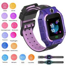 Reloj inteligente GPS para niños con 2G, compatible con cámara, anti-pérdida y función SOS, reloj inteligente para niños y niñas