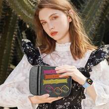 16 条装柔软硅胶运动表带 + 16 条装屏幕保护膜 + 1 个收纳盒，适用于 40 毫米 41 毫米 42 毫米 44 毫米 45 毫米 46 毫米表带，男女皆宜，硅胶表带适用于 I Watch Series 10 9 8 7 6 5 4 SE，多色