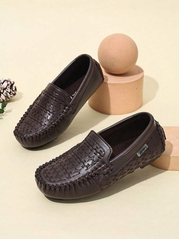 New Fashion Leather Non-Slip Soft Bottom Oxford Loafers For Babies And Children, Spring/Autumn