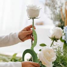 40米/2卷或80米/4卷花园花卉茎缠绕胶带，绿色花艺胶带，适用于花束、DIY工艺、装饰、婚礼、母亲节、复活节