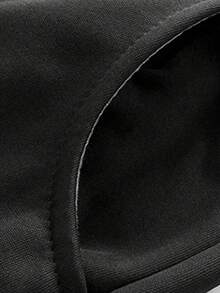 Men's 2 Pieces Fleece Tracksuit Set - Warm Zip-Up Jacket And Straight-Leg Pants For Fall & Winter - Black - View 5