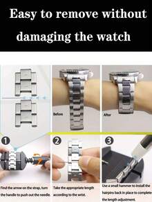 6件套表带拆卸工具，适用于手表维修，手表维修工具，调音装置，完美的礼物 - 6件套裝 - 查看 5