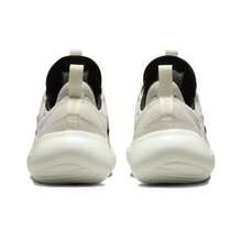 Nike Zapatos casuales de corte bajo cómodos y transpirables de la serie E, hombres, blanco y negro - Blanco y negro - Ver 5