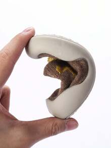 1 par de calcetines suaves con suela antideslizante para bebés, calcetines/zapatos para bebés y niños pequeños, nuevos diseños de calcetines para el piso - Café integral - Ver 4