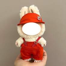 Doll Clothes For Lafufu Clothes Doll 17cm Workwear Series Costume & Skirt Set, Only Contains Detachable Clothing, Suitable For 1st & 2nd Generation Doll Costumes, Sitting Party Skirt (Suspender Accessories Only) - Multicolor - View 9