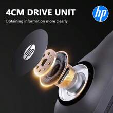 HP 1601 Wired Headset, Call Center Headphones With Microphone, Suitable For Laptops, Desktops, Home, Study, Music, Gaming, Office Use - one-size - View 4