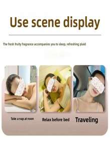 30/50Pcs Set Chamomile Steam Eye Mask Relieve Eye Fatigue Improving Sleep Quality Self-Heating Sleep Masks For Eye Care, Disposable Warm Compress Eye Shades, Soothing, Eliminate Dark Circles Under The Eyes Constant Temperature Control, Ultra Long Time Hot Compress