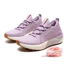 Under Armour HOVR Phantom 3 SE Suede Running Shoes, Lightweight & Breathable Women's Casual Fitness Sneakers, Style# 3026647-500 - Purple - View 3