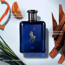 FRAGRANCES - Polo Blue - Parfum - Men's Cologne - Aquatic & Fresh - With Citrus, Oakwood, And Vetiver - Intense Fragrance - 125ml/4.2fl.Oz - 藍色 - 查看 3