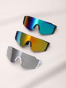 3pcs/2pcs/1pc Unisex Sporty Eyeglasses For Hiking, Cycling And Outdoor Activities - Beach - View 26