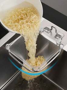 2 件装不锈钢水槽过滤器，带残留物过滤篮，适用于厨房水龙头