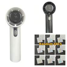 便携式手持风扇，100档可调风速，迷你USB充电风扇，内置可充电电池，风量大，制冷效果好，续航持久，适合旅行和户外使用，可充电便携风扇