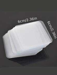 10/50片装强力双面胶带透明可移除纳米胶带，适用于悬挂物品、家居、地毯、纳米双面胶带衣架 - 無色 - 查看 9