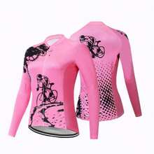 2024 New Type Cycling Jersey Cycling Clothes Long Sleeves Jersey For Woman
