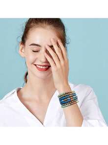 DIY Handmade Beaded Toy Assembly Kit - 彩色 - 查看 5