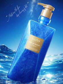 500毫升氨基酸保湿沐浴露，深层清洁背部，持久留香，美白滋养，令肌肤光滑透亮，男女皆宜，床头玫瑰/北冰洋香型