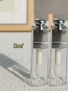 8ml/3ml唇彩管、透明唇釉空管、方形迷你唇彩油空瓶、粉底液样品包装空瓶、便携空瓶、旅行必备迷你补充装，用于存放口红、唇彩、唇彩等化妆液，适合日常使用和赠送朋友 - 彩色 - 查看 14