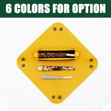 6 种颜色可选 | 2 件套 - 卷烟机 + 塑料密封容器 | 3 件套 - 卷烟机 + 塑料密封容器 + 烟嘴 | 适用于 110 毫米手卷香烟 | 便携式卷烟套装 | 实用卷烟配件 | DIY 工具 | 生日礼物 - 彩色 - 查看 3